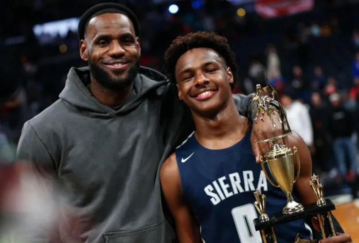 NBA Makes History with First Father-Son Teammates as Lakers Draft Bronny James