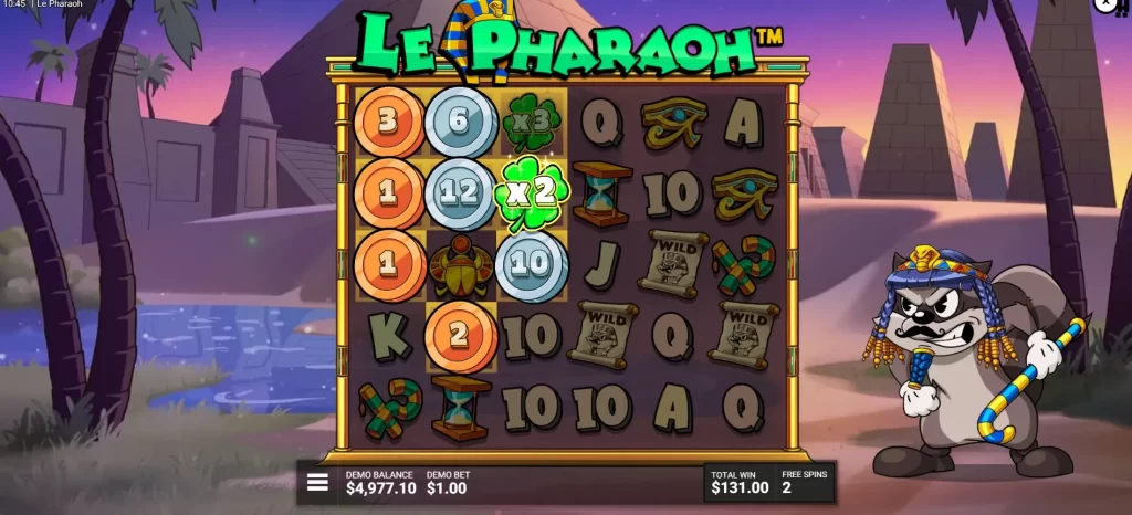 Le Pharoah Slot Review